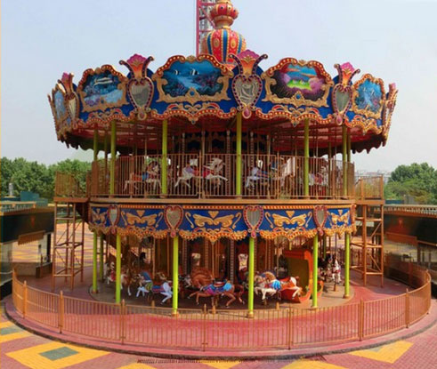 Amusement Park Antique Carousels